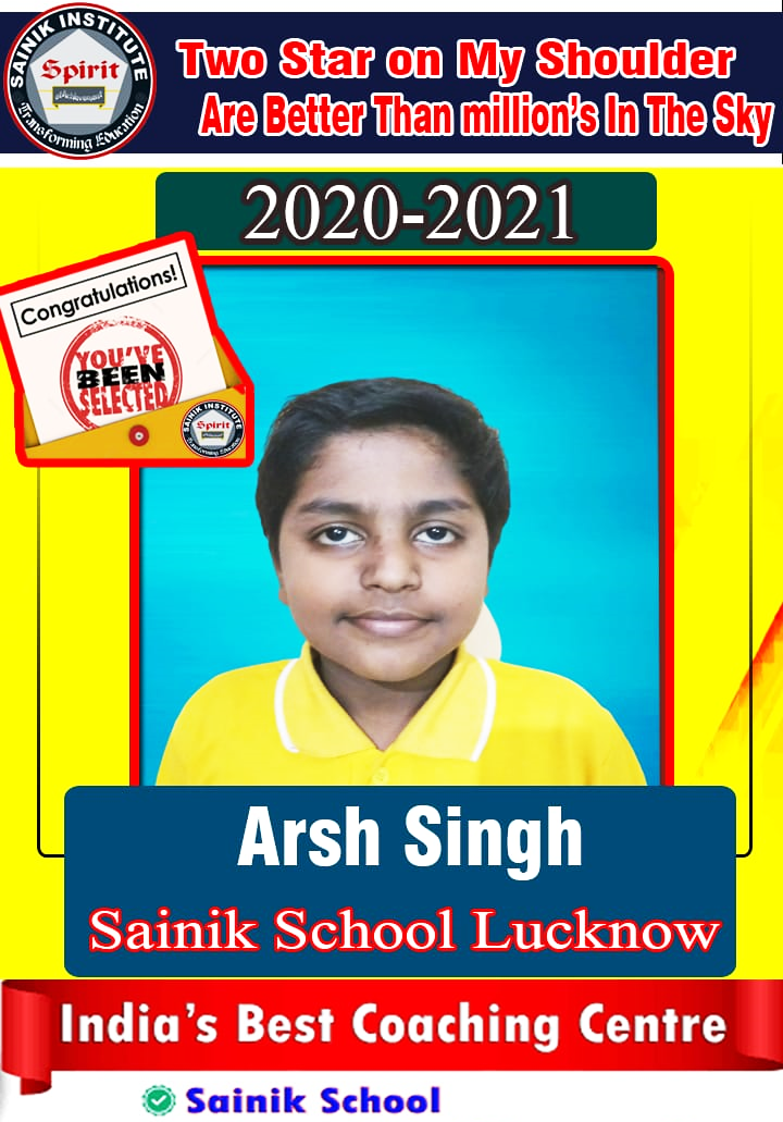 Looking For Best Sainik School Entrance Exam Just Have a look On Great Coaching For Sainik School Preparation with 100% Success ration of Selection Best To Best Tutorial For Sainik School Exam