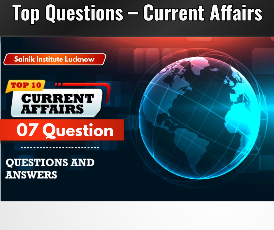 Current Affairs Questions