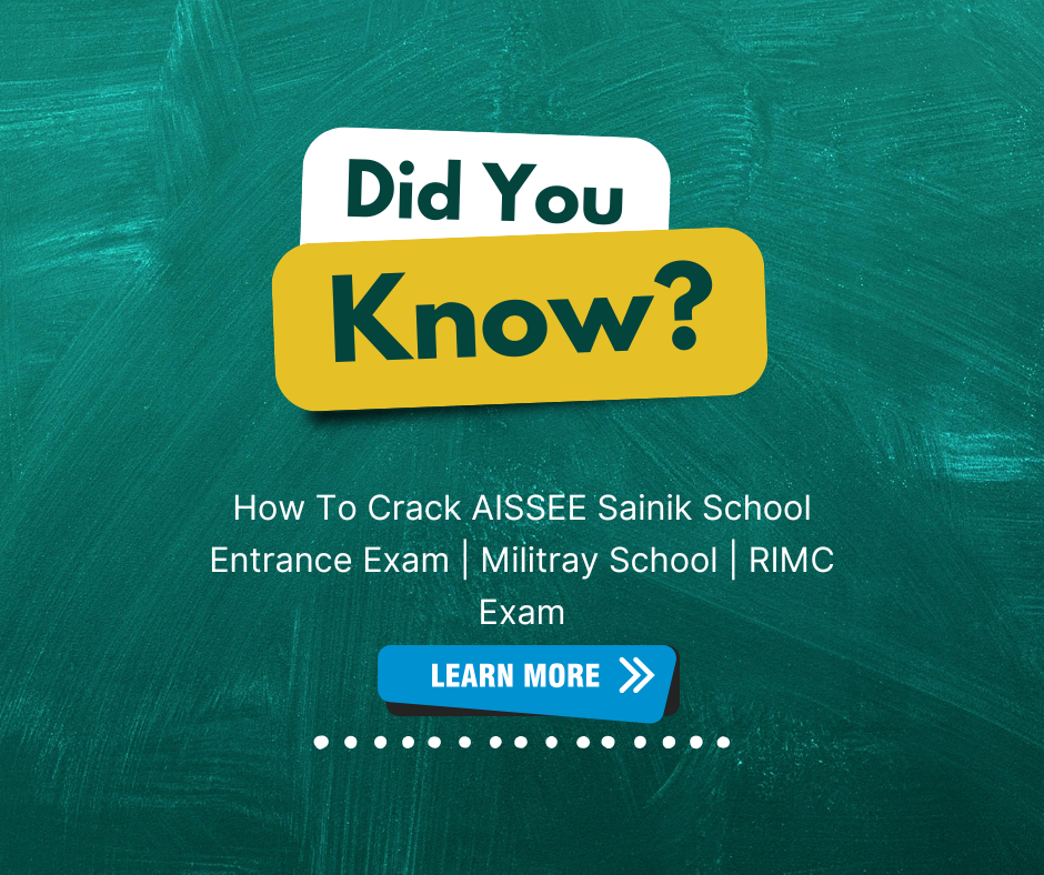 Riya Sharma - AISSEE Achiever from Sainik Institute